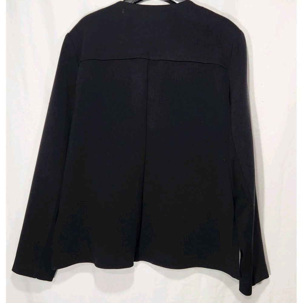 Simply Vera Vera Wang‎ Womens Black Blazer Size XL - Picture 2 of 6